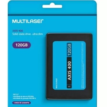 imagem SSD Axis 120gb SS101 Multilaser CX 1 UN